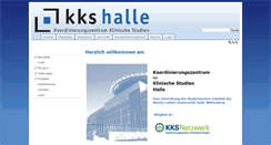 Desktop Screenshot of kks-halle.de